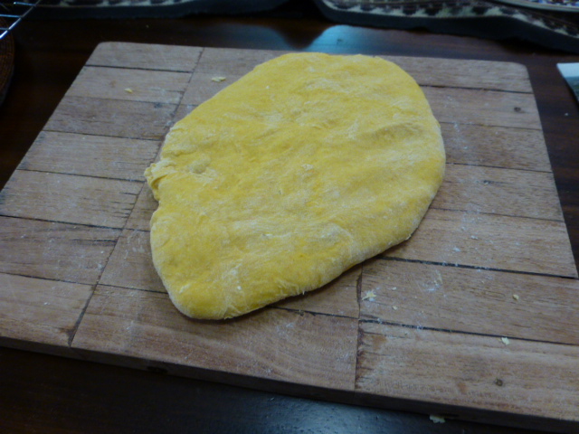 pumpkin scone dough