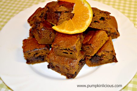 Pumpkin Brownies