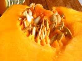 raw pumpkin