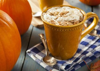 A cup of the best pumpkin spice coffee