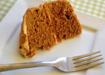 Cofffe cake with pumpkin