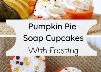 pumpkin pie soap cupcakes