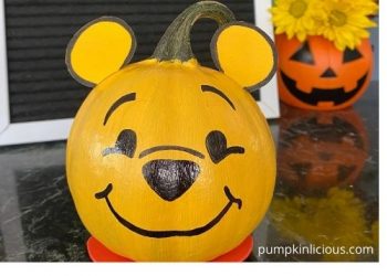 Winnie the Pooh pumpkin no carve