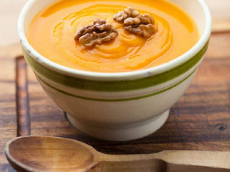 Classic pumpkin soup