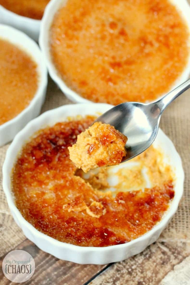 Pumpkin creme brulee