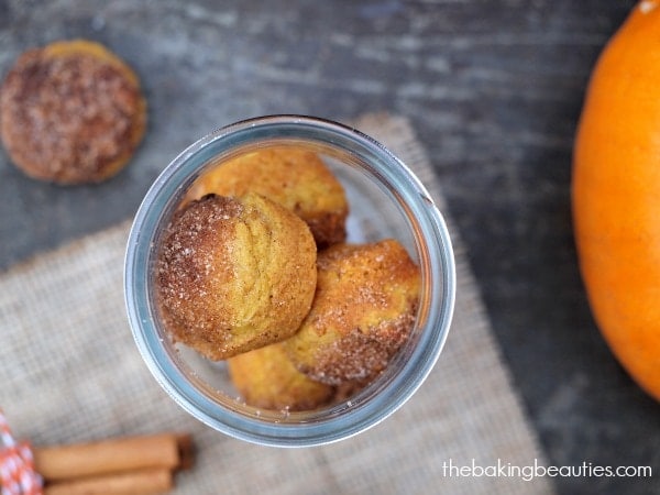 pumpkin doughnut muffins