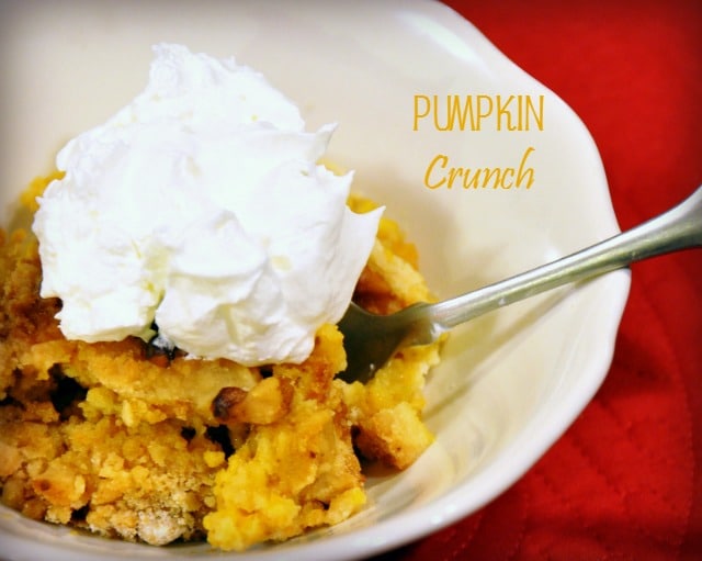 Pumpkin crunch