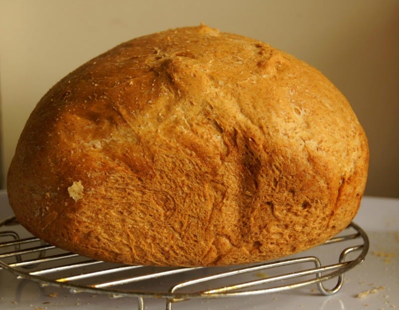 Bread machine pumpkin bread