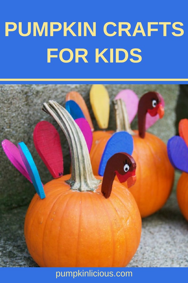 With fall comes lots of opportunities to enjoy pumpkin crafts with the kids. Here you'll find plenty of easy and fun ideas for crafts with pumpkins: from painting to science experiments, and for kids of all ages. #pumpkins #pumpkincrafts #kidscrafts #kidsactivities #thanksgiving #thanksgivingcrafts #fallcrafts 