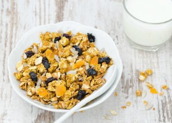 Healthy pumpkin granola