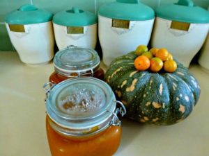 Pumpkin and cumquat jam