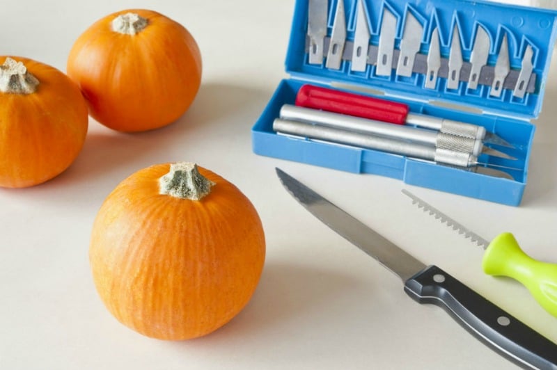 Pumpkin carving tools
