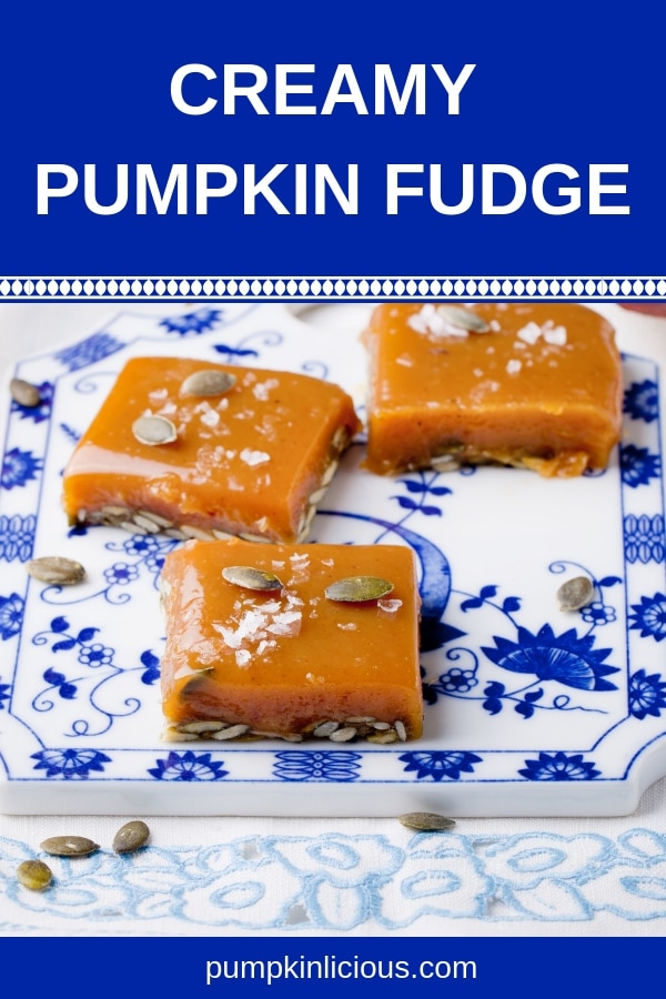 Creamy pumpkin fudge recipe