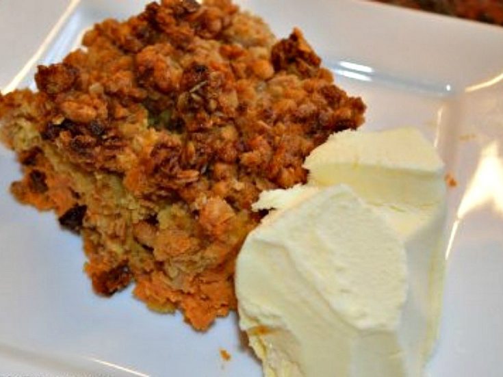 Pumpkin dump cake