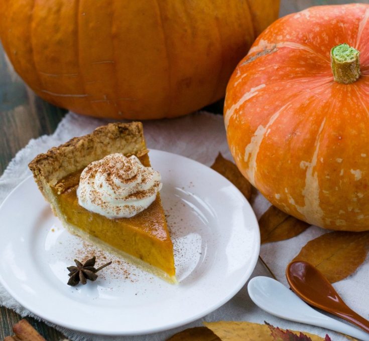 Traditional pumpkin pie