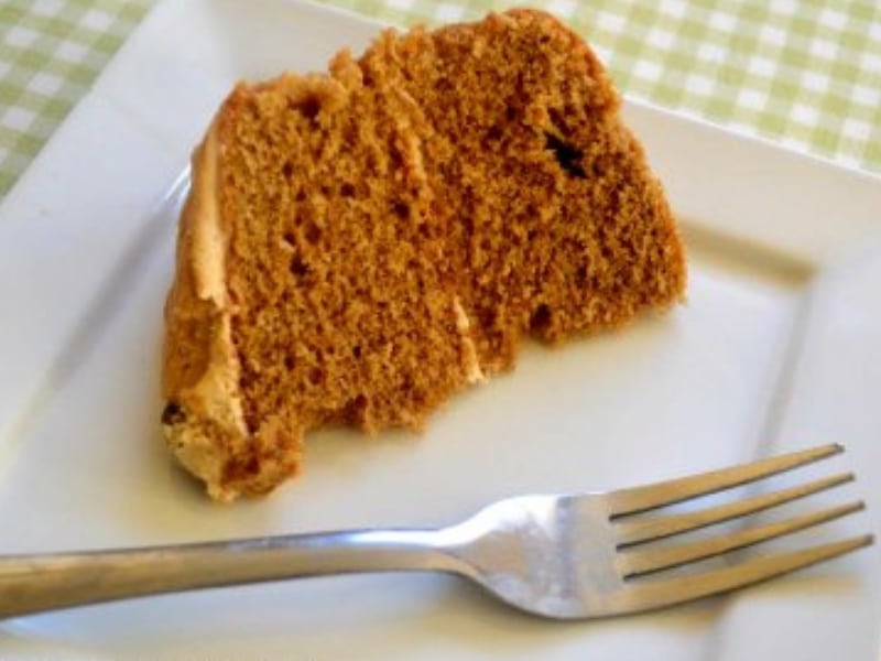 Cofffe cake with pumpkin