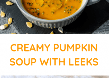 leek soup with pumpkin