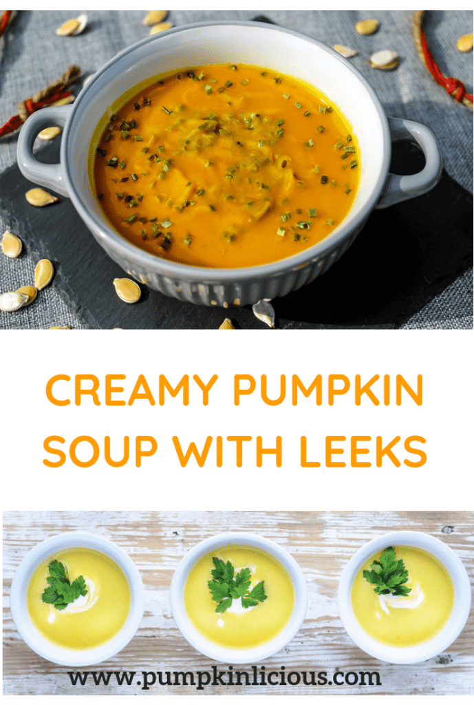 leek soup with pumpkin