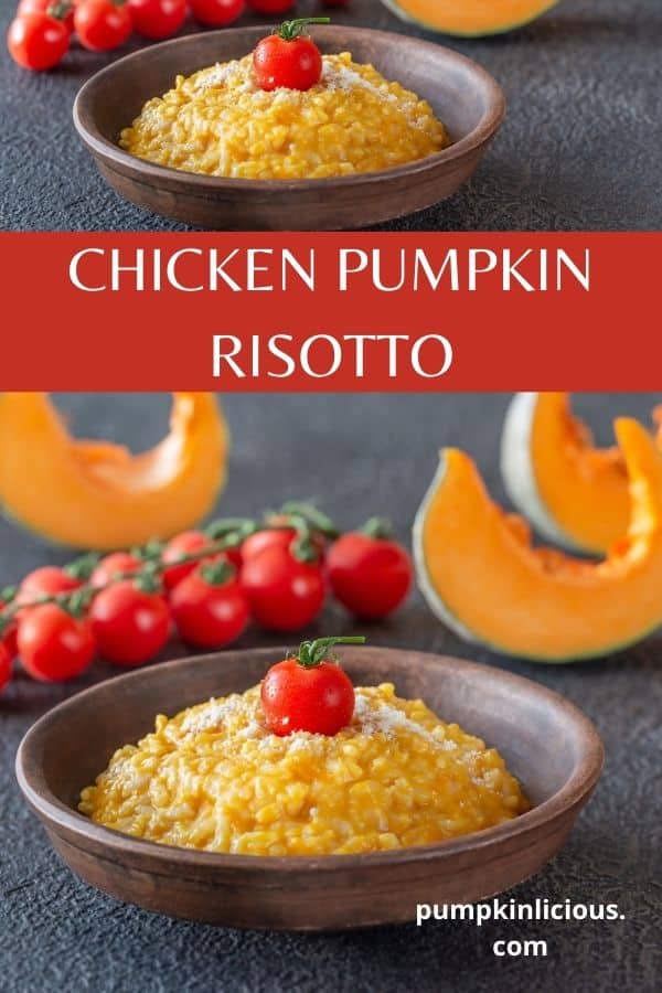 Easy Pumpkin Risotto with Chicken