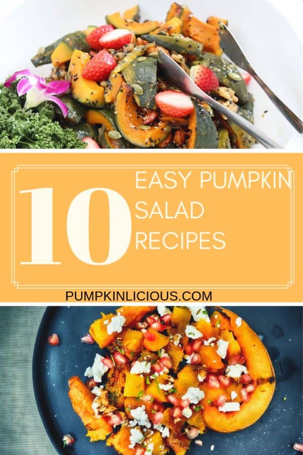 Pumpkin salad healthy recipes