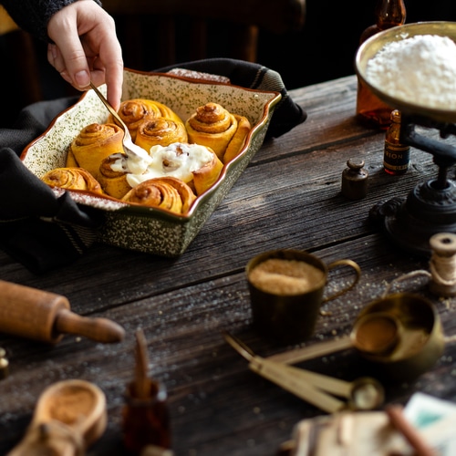 pumpkin cinnamon rolls bread machine