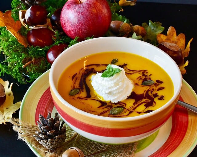 creamy roasted pumpkin soup