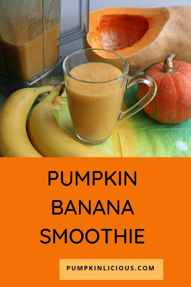 pumpkin banana smoothie healthy