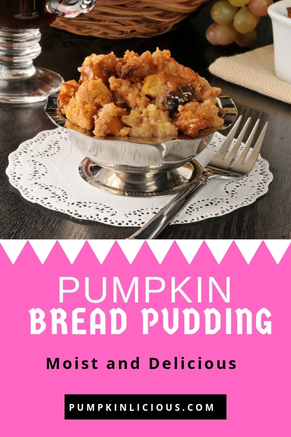 pumpkin bread pudding easy