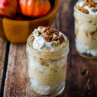 easy pumpkin cheesecake trifle