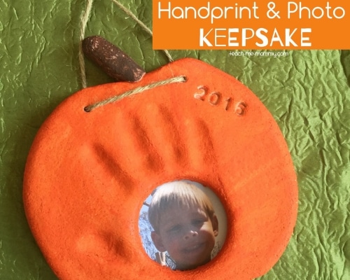 pumpkin craft keepsake