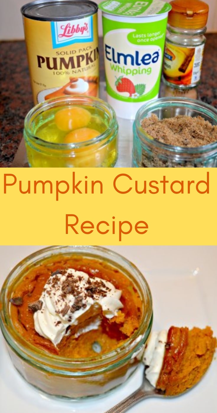 pumpkin custard recipe