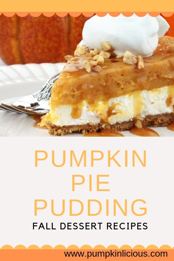 pumpkin pie pudding easy