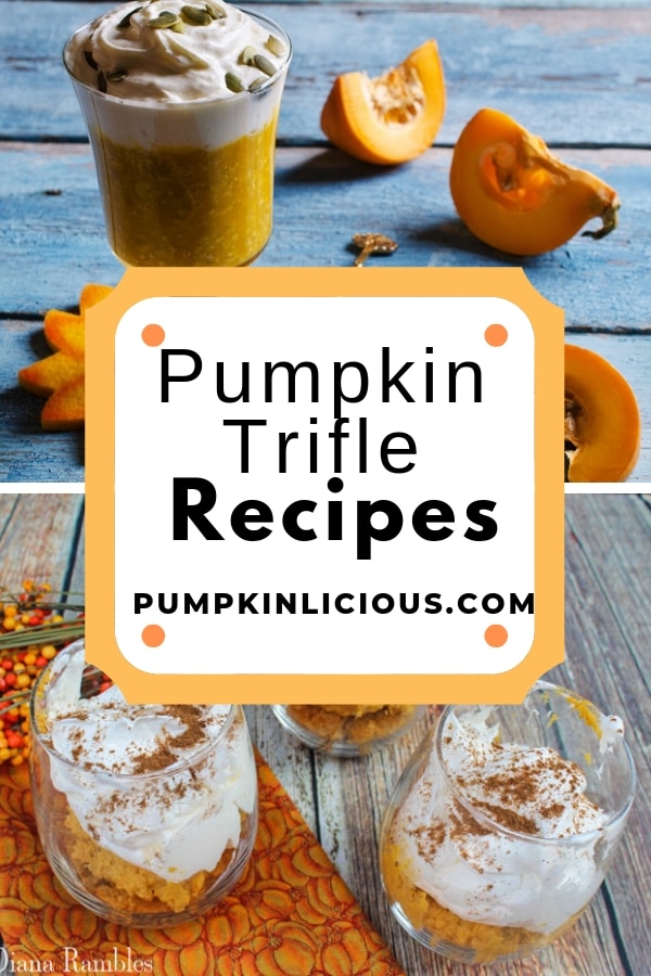 pumpkin trifle pudding recipes