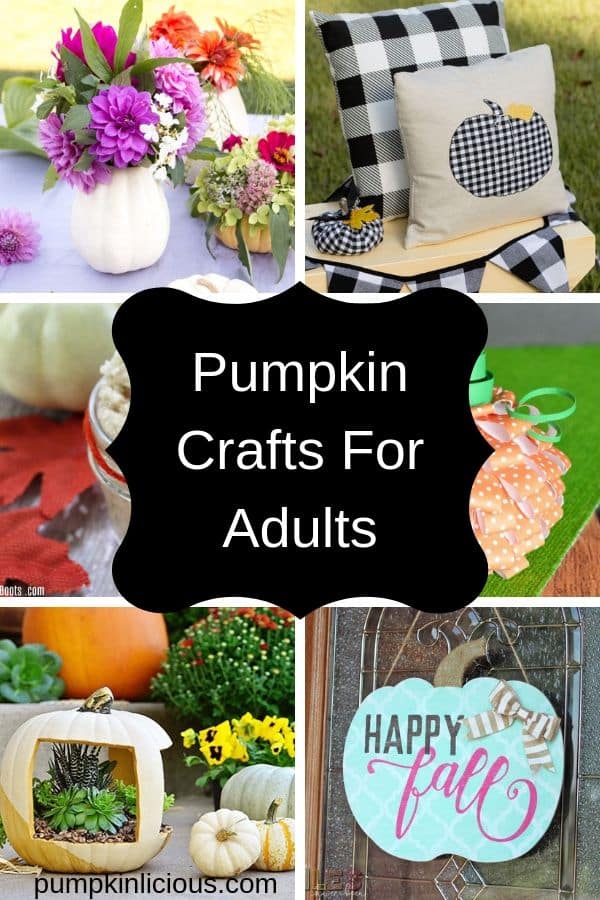 easy pumpkin crafts for adults