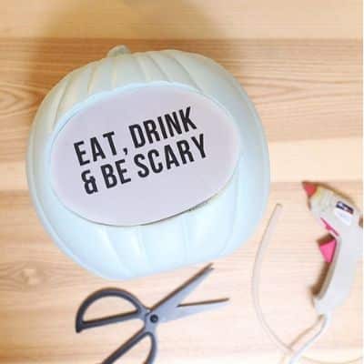 light up pumpkin crafts for adults