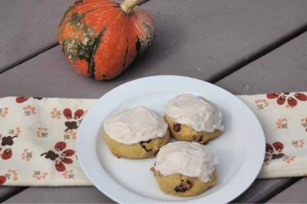 pumpkin cranberry cookies