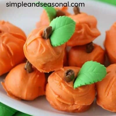 Cake ball pumpkin dessert recipe