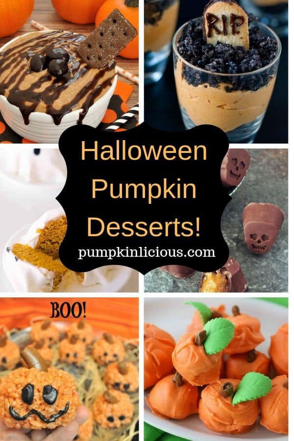 Pumpkin Halloween Desserts Ideas