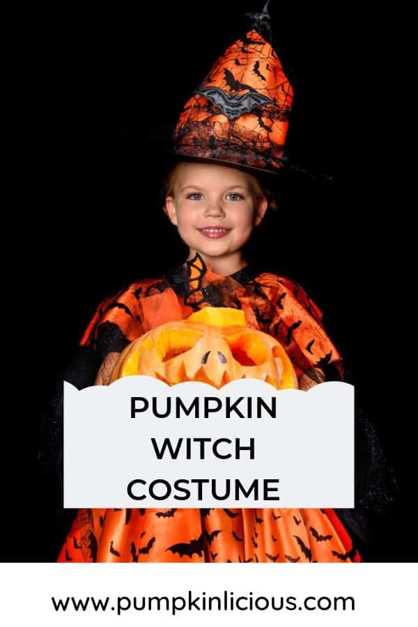 cute pumpkin witch costumes for girls