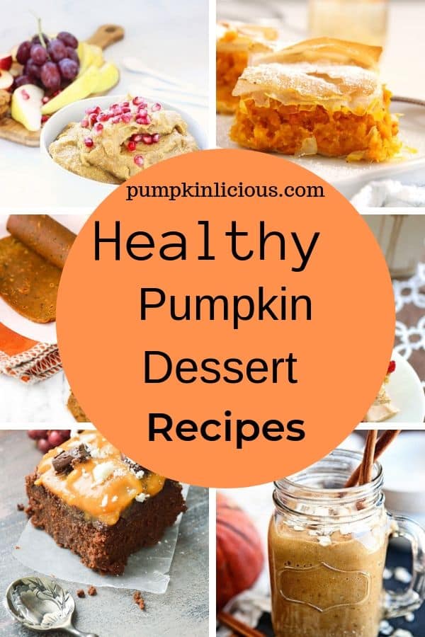 healthy pumpkin dessert recipes