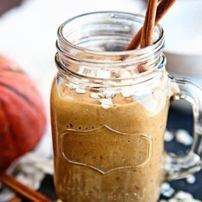 pumpkin breakfast smoothie