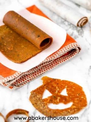 pumpkin fruit leather