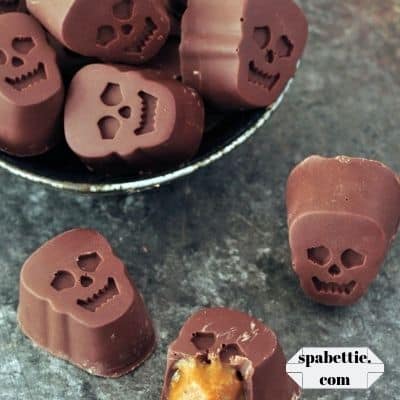 pumpkin halloween chocolates 