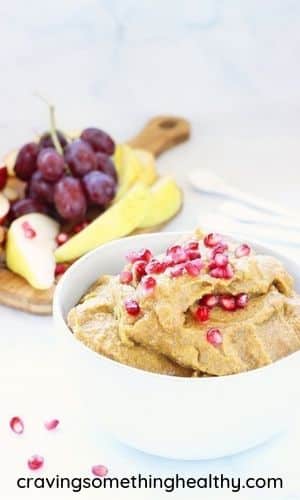 pumpkin pie dessert hummus