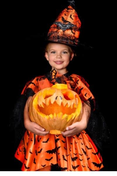 pumpkin witch costume