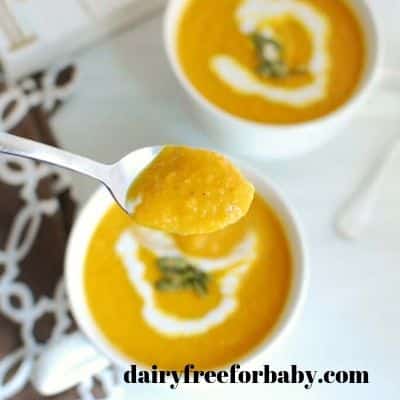 vegan pumpkin apple soup