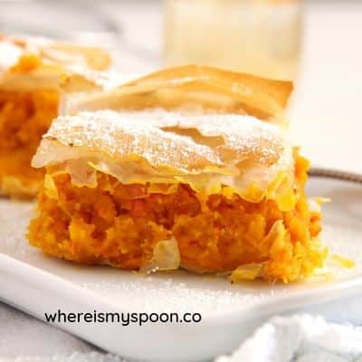 vegan pumpkin cinnamon pie