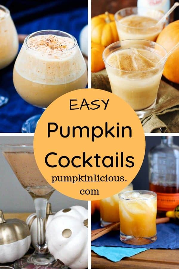 fall cocktails pumpkin
