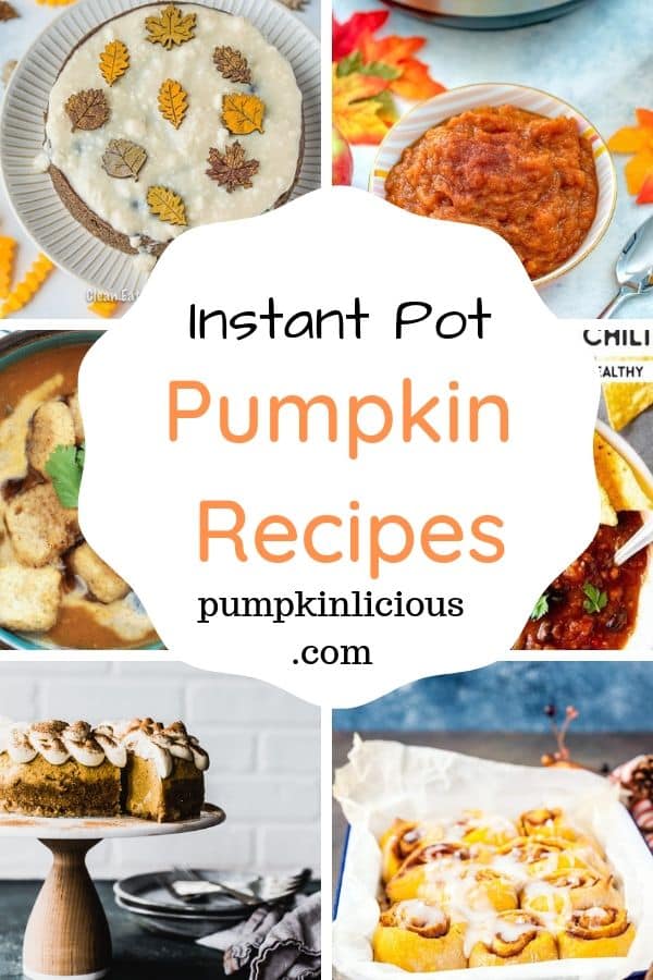 instant pot pumpkin recipes