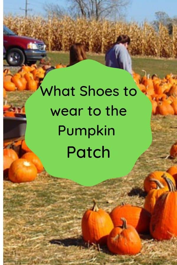 what shoes to wear to the pumpkin patch